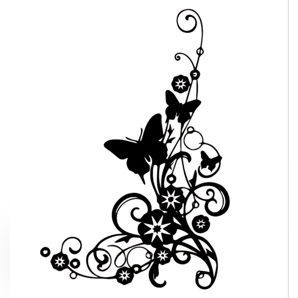 2/$20 Vinyl Art Decals For Car, Wall, storage box, room door, windows - Picture 1 of 4